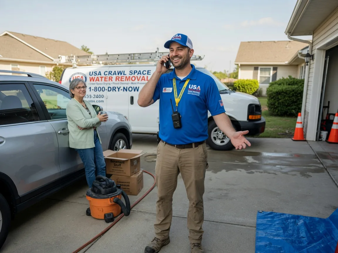 Crawl Space Water Removal Rolesville, NC FAQs